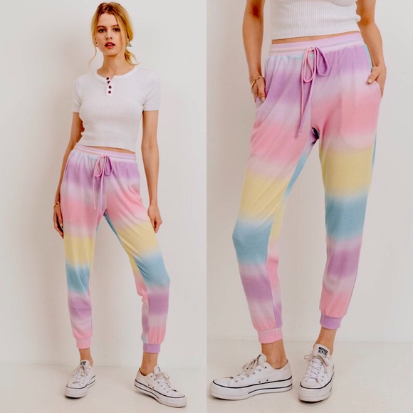 Bellanblue Pants - LAST NANCY Tie Dye Joggers